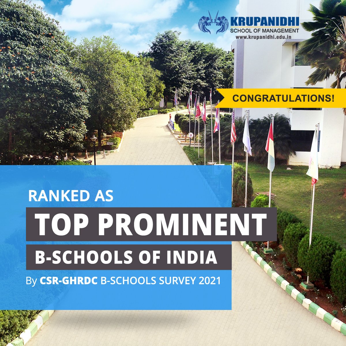 CSR-GHRDC B-Schools RANKING